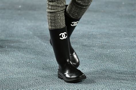 chanel rubber shoes|chanel rain boots 2022.